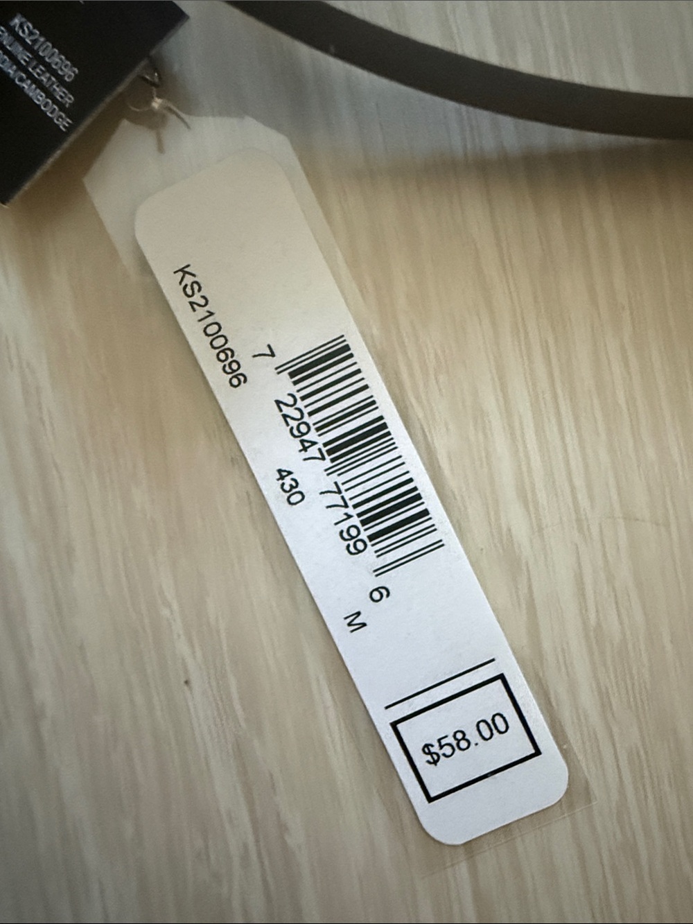kate spade White and Blue Reversible Bow-Accent Slim Belt - Picture 4 of 7